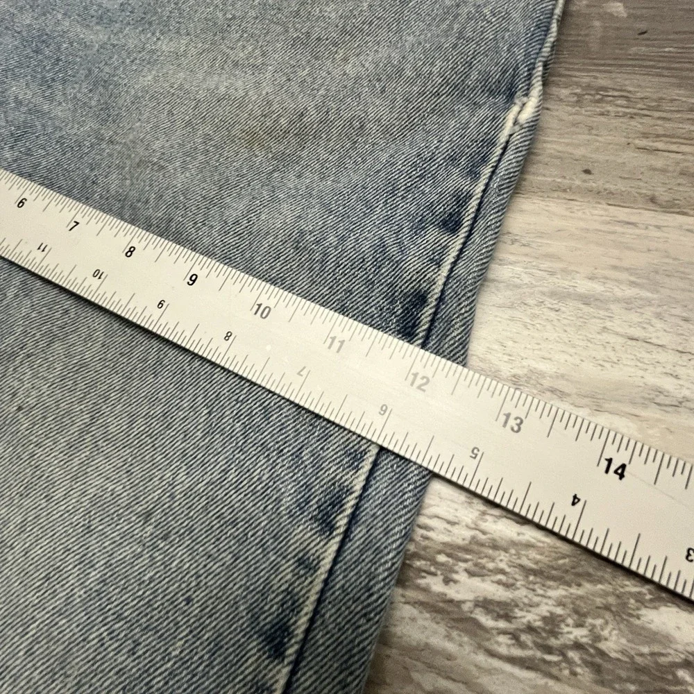 Vintage‎ Levis 550 Grunge Straight Leg Jeans 36 x 30 ( 35x29) Red Tab Paper Tag